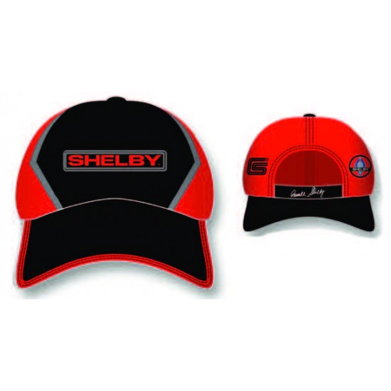 SHELBY Black & Red Cap